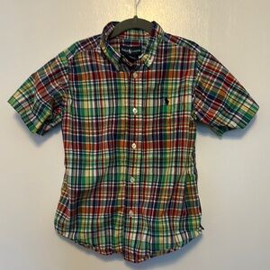 Ralph Lauren Kids Multicolor Plaid Shirt
